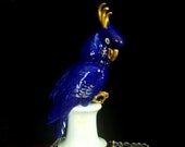 Karl Ens Volkstedt German porcelain figure,large size parrot 16 quot