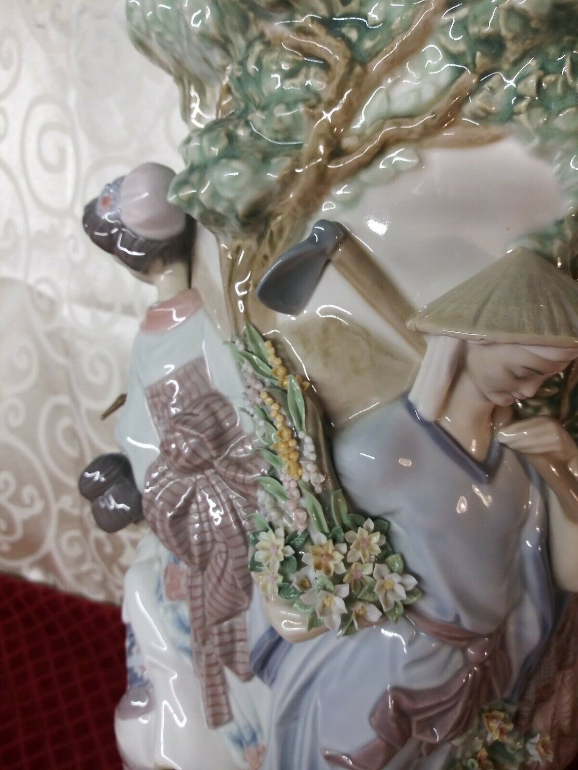 Lladro 1536 JAPANESE VASE Limited Edition number 38/750 Etsy