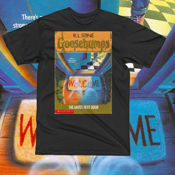 Gänsehaut R.L. Stine Shirt Vintage Retro 90er Jahre T-Shirt