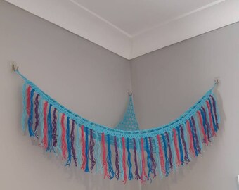 ceiling stuffed animal net