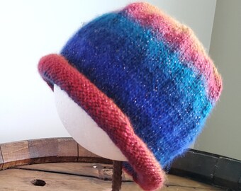 Hand Knitted | Child Beanie | Sparkle | Suit 8-10 years