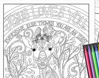 Believe Coloring Book: Think, Act, and Be Like Jesus [Book]