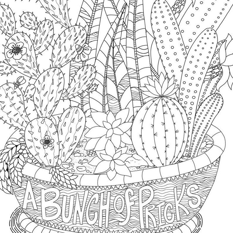 Cartoon Selling Downloadable Coloring Pages On Etsy for Adult