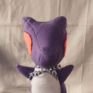 Purple Dragon Fleece Plush