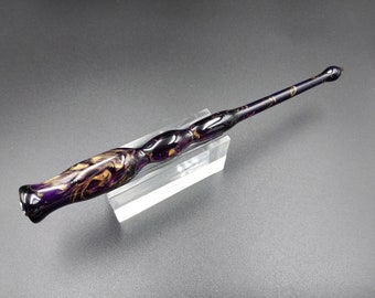 Violet Skies-  Straight Calligraphy Pen Holder