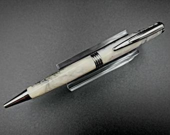 Italian Marble twist pen in the Cosmos range.