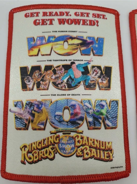 Ringling Brothers Barnum & Bailey Circus Patch 3x4