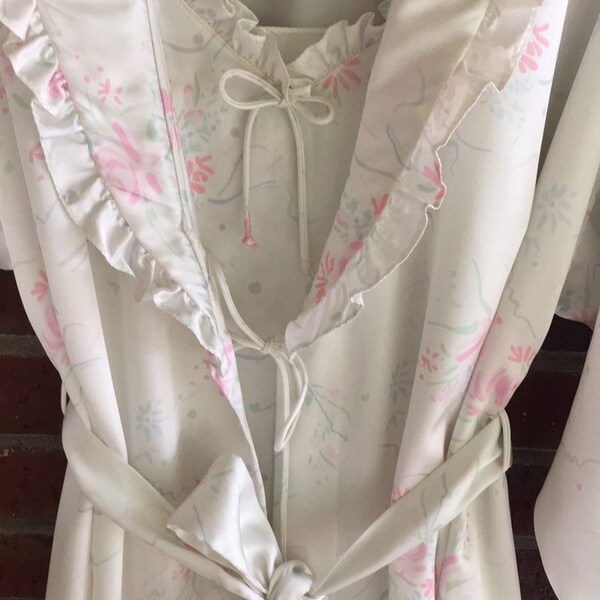 Vintage Givenchy Intimates Nightgown and Robe FREE Shipping US Only