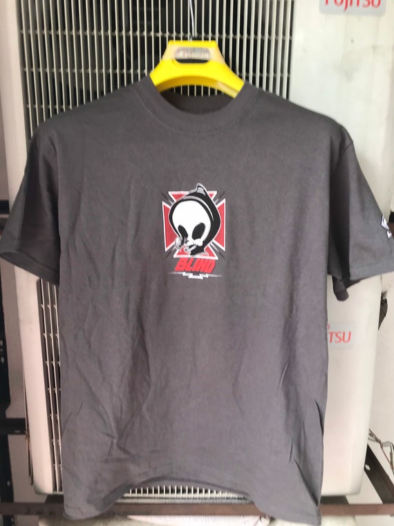 Blind skateboards vintage tshirt grim reaper