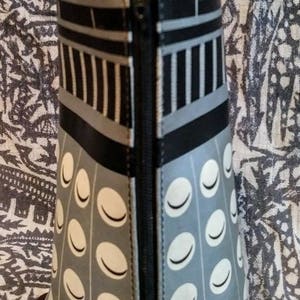 Dr. Who rare Dalek pencil case. You will obey, obey, obey. 80s