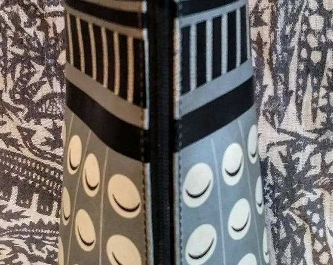 Dr. Who rare Dalek pencil case. You will obey, obey, obey. 80s