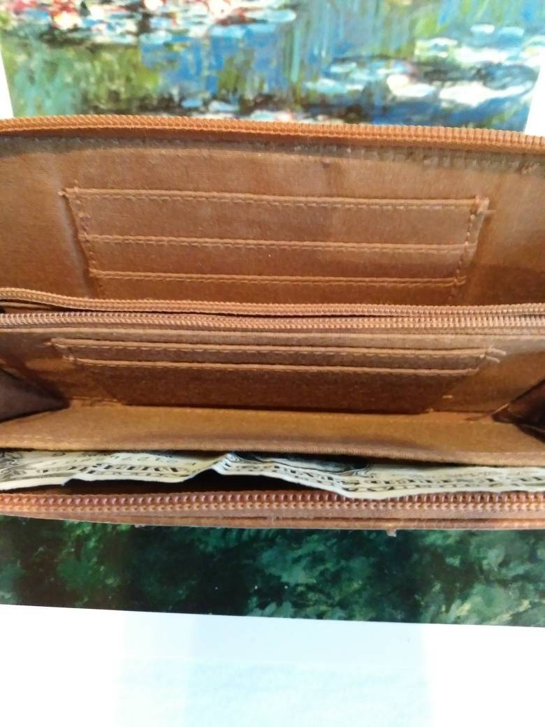 Rosetti wallet zipper contained early 90s
