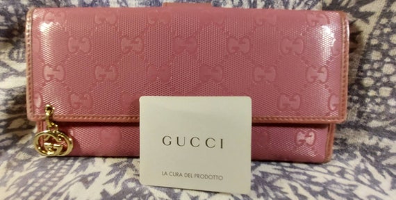 Gucci pink guccissima outlet
