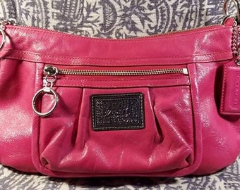 Coach Shoulder Bag Pink Poppy Groovy Slickster