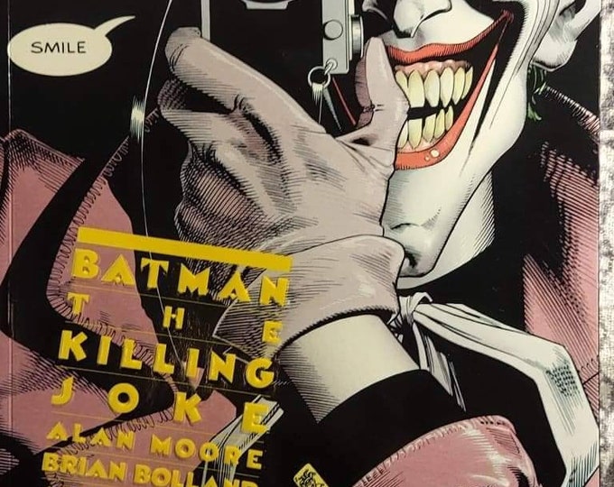 Batman the Killing Joke alan moore brian bolland John Higgins collector comic book 80s
