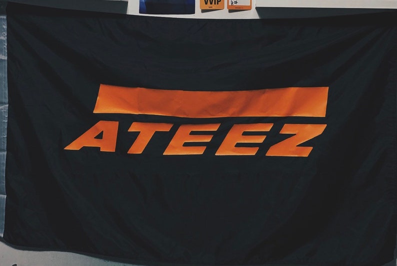 ATEEZ M/V replica flag | Etsy