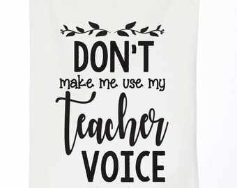 Dish Towel Tea Towel Kitchen Decor Teacher appreciation gift Teacher appreciation week End of year teacher gift Teacher Back to School