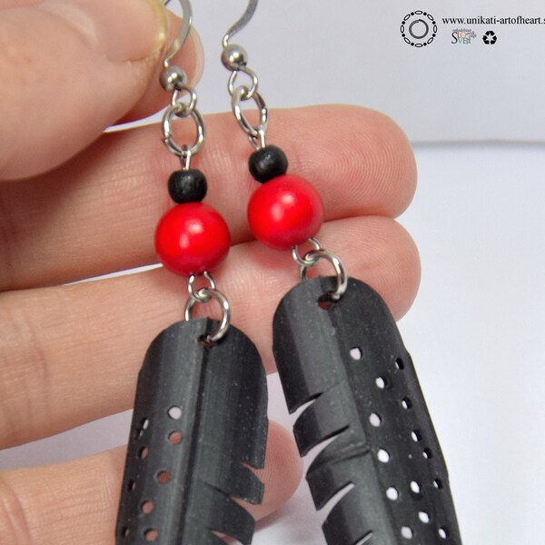 Inner Tube Earrings Etsy