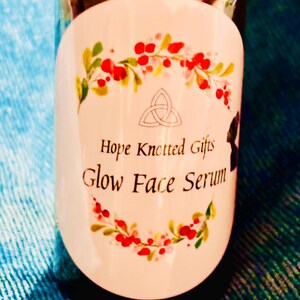 Glow Face Serum: Therapeutic Essential Oils, Vitamin C & E
