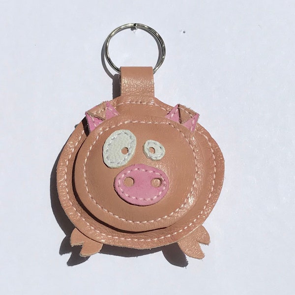 Cochon animal en porte clés