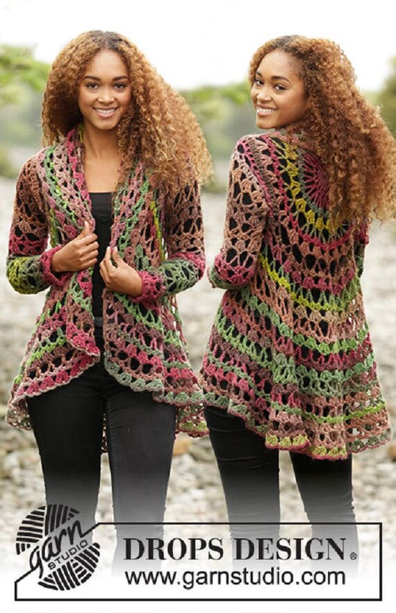 womens multi coloured cardigan
