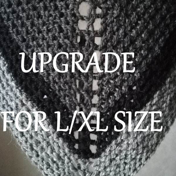 Mise à niveau de taille L/XL pour châle inspiré de l’Outlander Lilith Creation Boutik