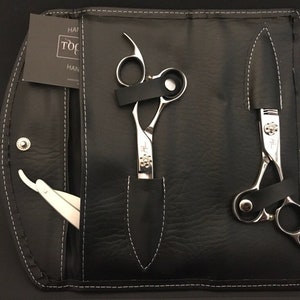 Left Handed Hair Stylist and Barber Scissor Kit