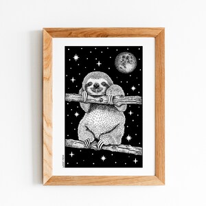 Sloth with moon -  France