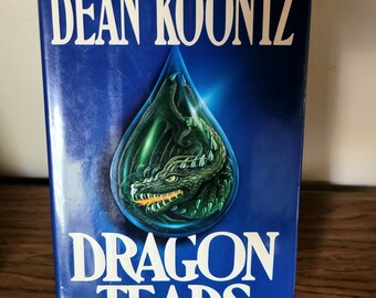 Dragon Tears by Dean Koontz, First Edition, First Printing, Signed, Autographed, Collectable