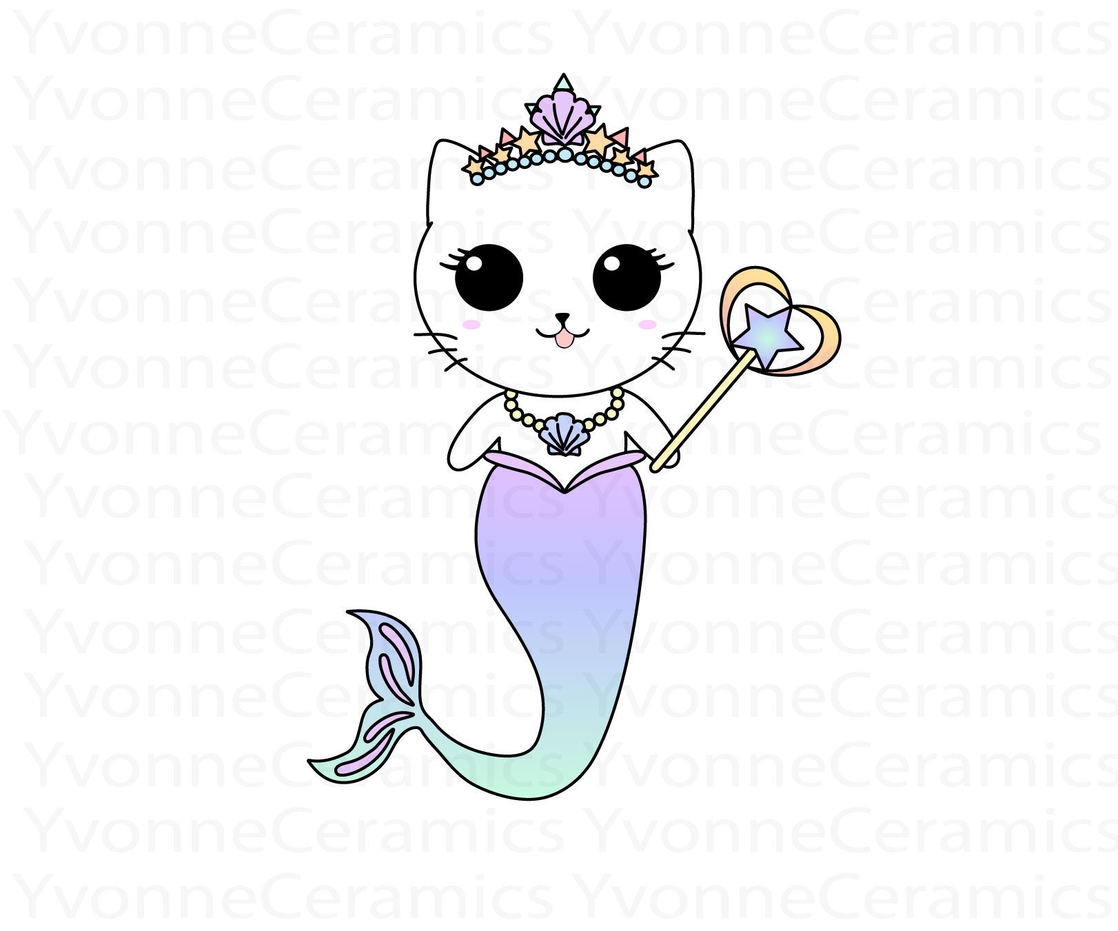 Free Free 76 Mermaid Cat Svg SVG PNG EPS DXF File