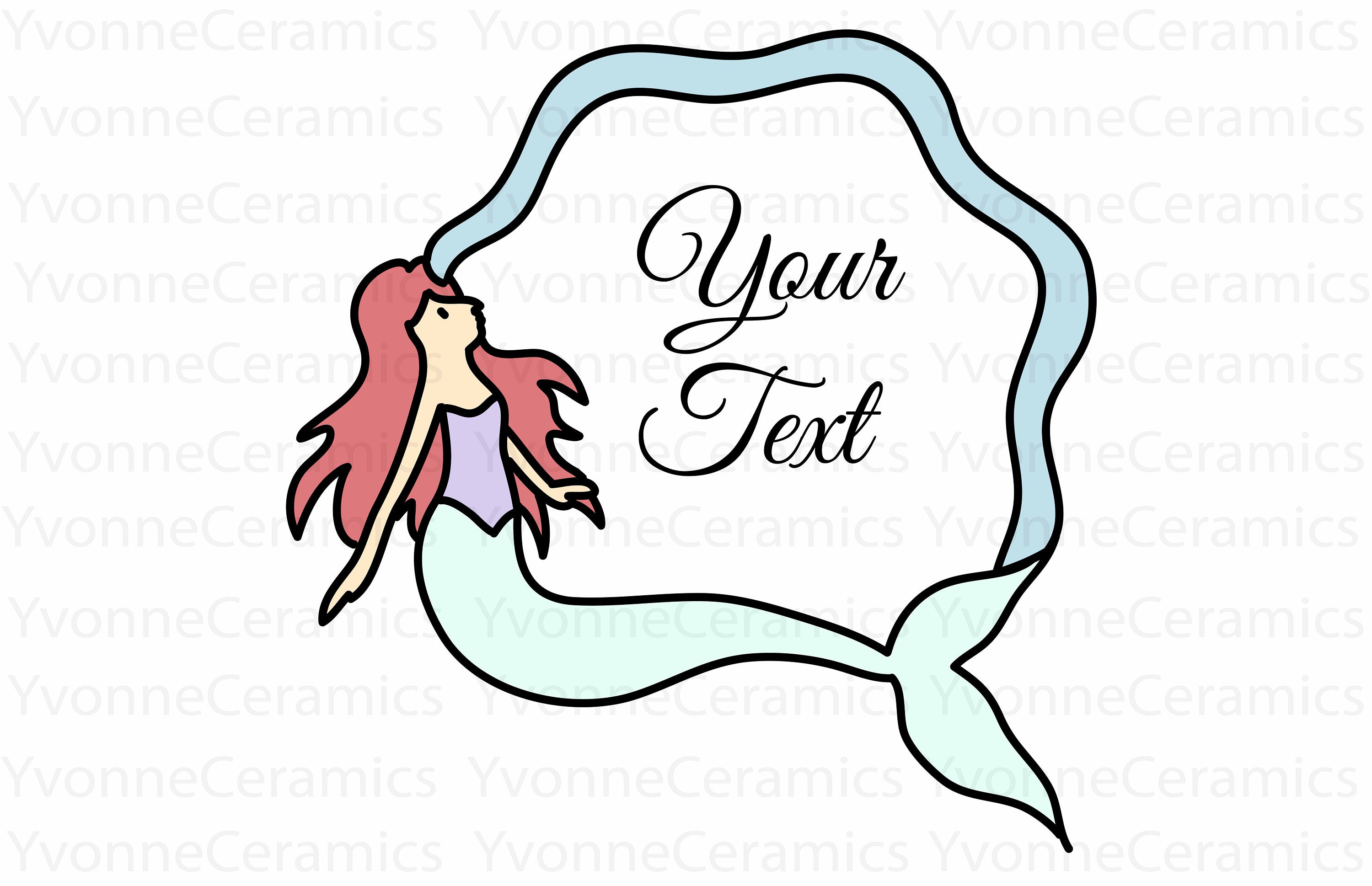 Free Free 195 Mermaid Wreath Svg SVG PNG EPS DXF File