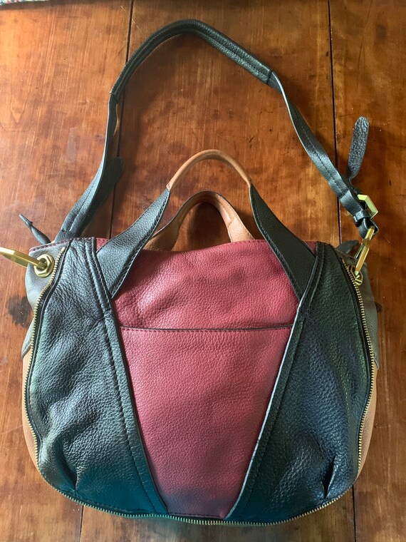 orYANY PEBBLED LEATHER HOBO - image 2