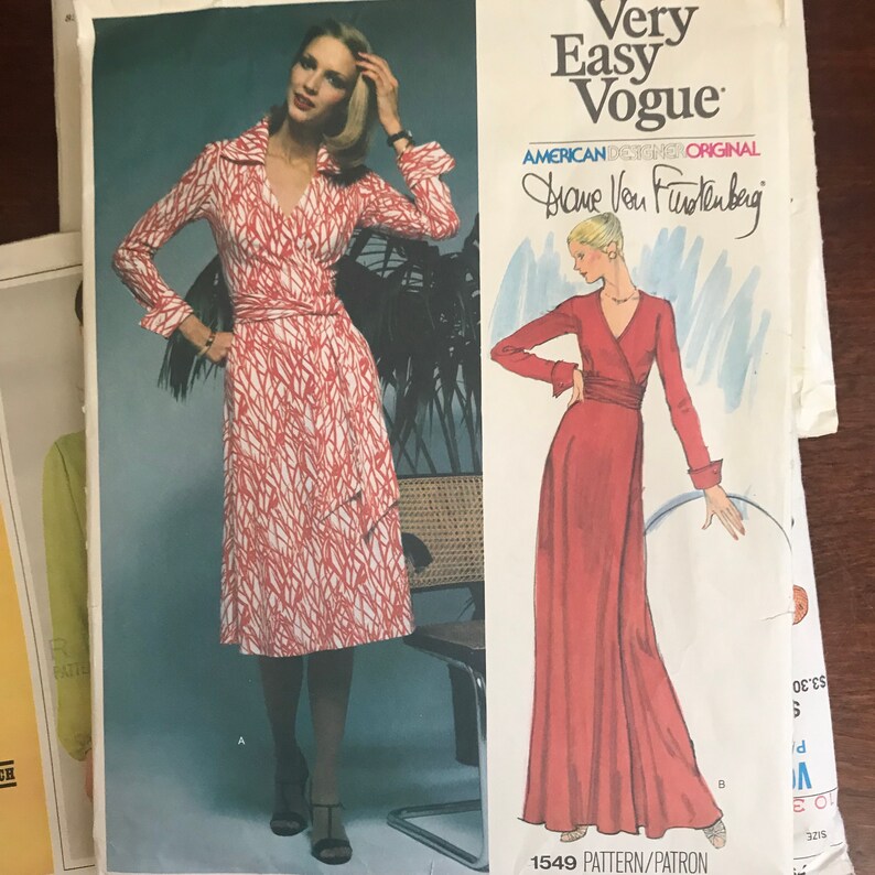 dvf vintage label