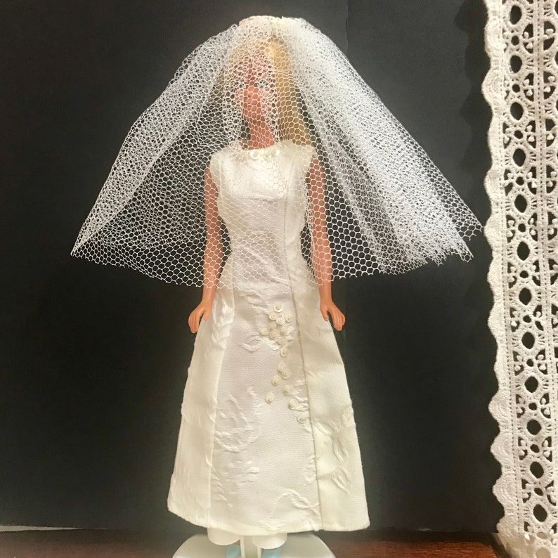 Vintage 3 Barbie Wedding Bridal Dresses 1960-80's | Etsy