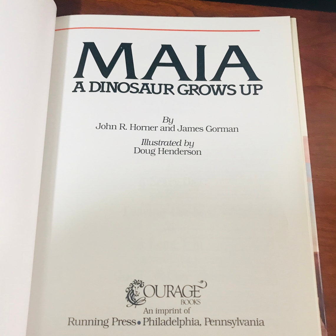 Maia A Dinosaur Grows Up