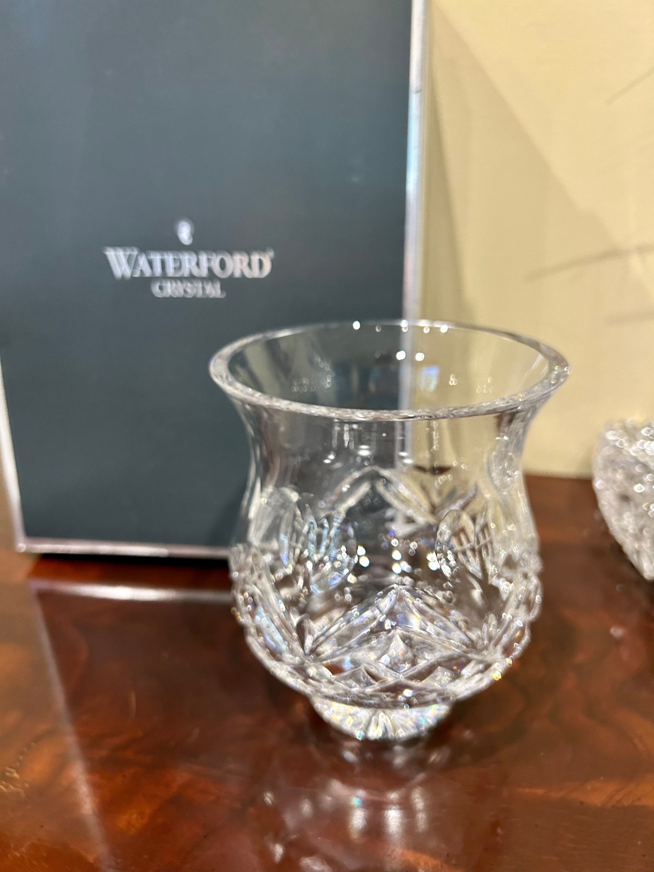 Waterford Crystal Equestrian Brass Lamp Glandore Pattern Authentic,  Waterford Rising Horse Unique Elegant Home Lighting Luxury Table Lamp 