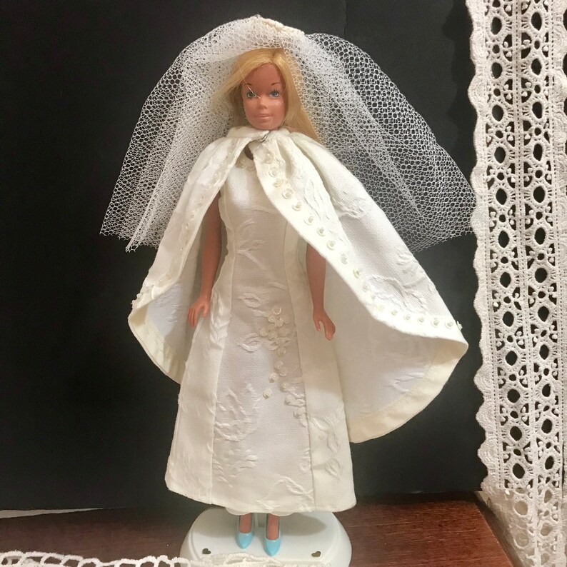 Vintage 3 Barbie Wedding Bridal Dresses 1960-80's | Etsy