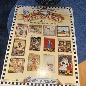 Vintage Mary Engelbreit  Iron on Transfers (12) All Throughtout the year “ , Crafting , Whisimcal