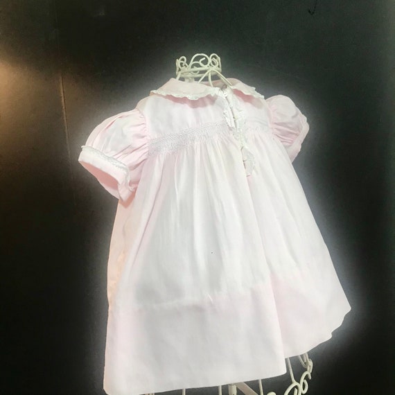 Vintage 1940/50 Smocked “ Babette” Dress 6-9 mos - image 2