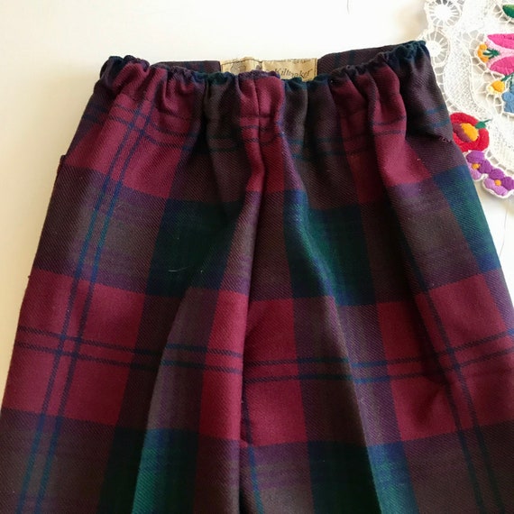 Vintage Hector Russell Tartan Wool Plaid Pants , … - image 4