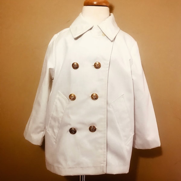 Vintage 1970 “Weather Tamer “ Embroidered PeaCoat