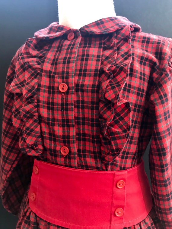 Carter's red cheap plaid skirt