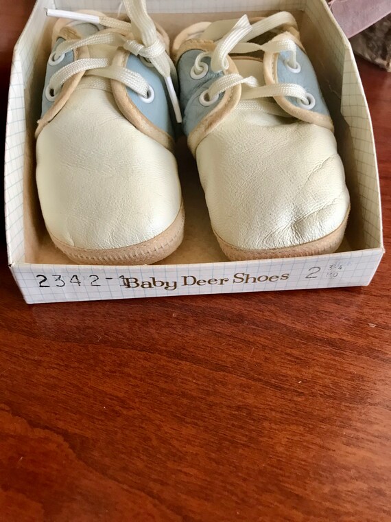 baby deer saddle shoes