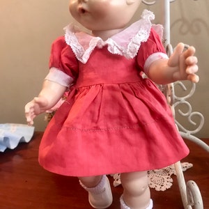 Vintage 1930 “ Little Colonel” Doll Dress , Alexander Doll Company , DOLL NOT INCLUDED