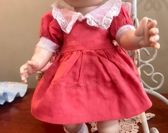 Vintage 1930 “ Little Colonel” Doll Dress , Alexander Doll Company , DOLL NOT INCLUDED