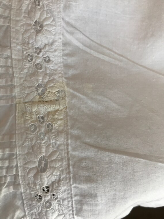 Antique Victorian style Baby Gown, Christening Go… - image 9