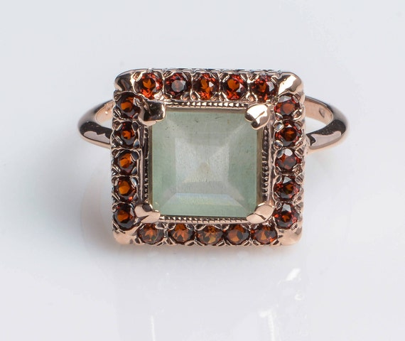 Square march store birthstone ring