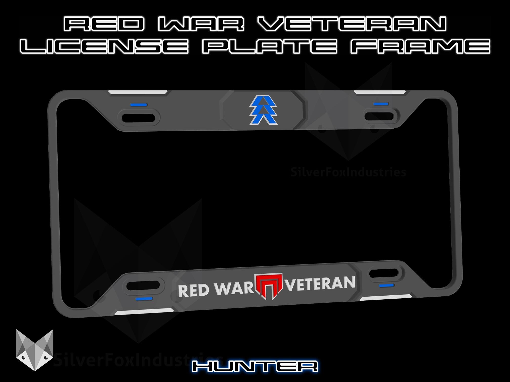レア レプリカ s&s plate frame DEVGRU Red 刻印入り Red War Veteran License Plate Frame - Etsy