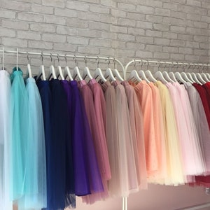 Tulle Skirt Women Casual Tulle Skirt Bridesmaid Tulle Skirt Tulle Skirt Blush Wedding Tulle Skirt Adult Tulle Skirt