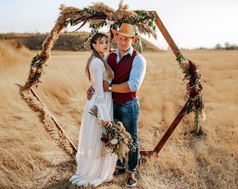 old west wedding dress